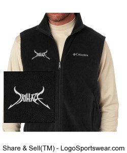 Columbia Mens Steens Moutain Vest | Embroidered Design Zoom